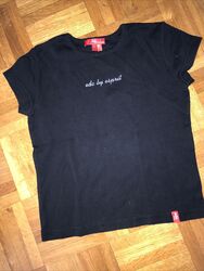 EDC Esprit Shirt T-Shirt Schwarz Gr. 32/XS