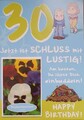 30. Geburtstag Geburtstagskarte Glückwunschkarte Karte Geburtstag lustig Spruch