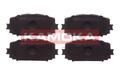 KAMOKA JQ101173 Bremsbelagsatz, Scheibenbremse für TOYOTA