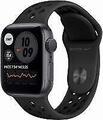 Apple Watch Nike Series 7 [GPS + Cellular, inkl. Sportarmband anthrazit/schwar A