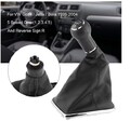 Schaltsack Schaltmanschette Sack Schaltknauf 5-Gang passend für VW Golf 4 Bora