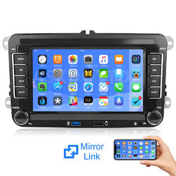 1+32G 7" Android 13 Autoradio GPS Navi Wifi FM BT USB RDS für VW GOLF 5 6 Passat