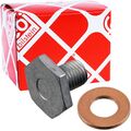 FEBI BILSTEIN 38218 VERSCHLUSSSCHRAUBE ÖLWANNE SW 21 ÖLABLASSSCHRAUBE DICHTRING