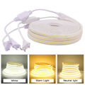 LED COB Streifen 230V Warmweiß Neutralweiß Weiß Band Stripe keine Lichtpunkte DE