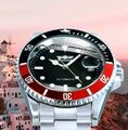 Armbanduhr Automatikuhr mit Datum Herrenuhr Geschenk für Herren