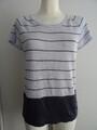 blaues Shirt aus Leinen von Paul Costelloe, Größe M - NEU
