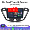 64GB Android 13 Für Ford Transit Custom 2012-2021 Autoradio GPS Navi Carplay DAB