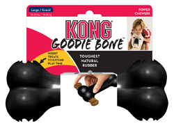 KONG Extreme Goodie Bone M L - extremrobustes Hundespielzeug Gummiknochen