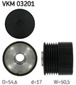 SKF VKM 03201 Alternator Freewheel Clutch for FIAT