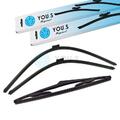 YOU.S Original SCHEIBENWISCHER SET VORNE + HINTEN für FORD GALAXY / S-MAX (WA6)
