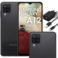 Samsung Galaxy A12 4/64GB LTE A125F/DS Schwarz ohne Simlock | Zustand: Sehr gut