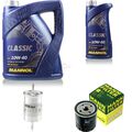 Motor-Öl 6L MANNOL Classic 10W-40+MANN-FILTER für Renault Laguna II BG0/1_