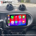 Android15 Für Mercedes Benz Smart Forfour Fortwo 453 4+64G Carplay Autoradio GPS