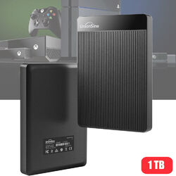 UnionSine 500GB 1TB Tragbare Externe Festplatte 2,5Zoll USB3.0 für PC Laptop HDD