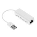 USB 2.0 to RJ45 LAN Ethernet 10/100Mbps Network Adapter WIN7 for Computer
