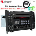 7''Autoradio DVD DAB+ Für Benz A Klasse Viano Vito W169 Sprinter GPS Navi BT SWC