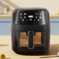 Heißluftfritteuse 8L Heissluft 1800W Friteuse Air Fryer Digital Fritteuse Küche