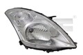 TYC Scheinwerfer für Suzuki Swift IV FZ NZ 2010-> Links 20-12430-05-2