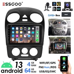 DAB+ 4+64G Android13 Carplay Autoradio Für VW Beetle 2001-2010 GPS Navi WiFi RDS