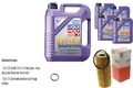 MAHLE Ölfilter 9 L LIQUI MOLY 5W-40 Leichtlauf High Tech für Audi A6 2.4 3.2 FSI