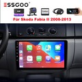 Android13 Carplay Autoradio GPS Navi WiFi DAB+ Für Skoda Fabia II 2008 2009-2013