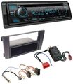 Kenwood Bluetooth USB CD MP3 DAB Autoradio für Audi A6 01-05 C5 Symphony Bose Ak