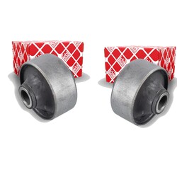 2X FEBI BILSTEIN QUERLENKERLAGER BUCHSE HINTEN UNTEN VORNE BEIDSEITIG PASSEND