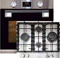 Kaiser Gas Herd Set EH 6337 + KG 6364, Elektro Backofen 79L + Gas Kochfeld 60 cm