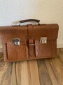Vintage Echtleder Umhängetasche Schultertasche Messenger Laptop Aktentasche f...
