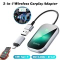 Wireless CarPlay Adapter USB BT Dongle Box Für iPhone Apple IOS Wired CarPlay DE