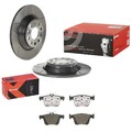 brembo MAX BREMSENSET HINTEN passend für VW GOLF 7 PASSAT TIGUAN TOURAN ARTEON