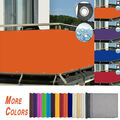 Balkon Sichtschutz Balkonbespannung Wasserdicht Winddicht UV-Schutz Orange