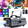 Kabelloser 1200W Nebelmaschine 9 RGB LED Rauchmaschine DJ Party Show Halloween