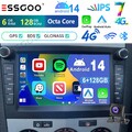128G Android 14 GPS KAM Autoradio Carplay Navi Für Opel Astra H Zafira B 2005-14