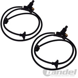2x ABS-SENSOR RADDREHZAL HINTERACHSE passend für VW GOLF 3 4 VENTO 95-02
