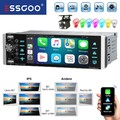5" Autoradio 1 DIN Wireless Carplay Android Auto BT Kamera IPS Bildschirm USB+FM