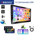 2G+32G 10.1 Zoll Autoradio Android 14 Carplay GPS Navi RDS WiFi Doppel 2 DIN  BT