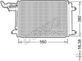 DENSO KLIMAKONDENSATOR MIT TROCKNER für AUDI A3 TT SEAT ALTEA IBIZA LEON TOLEDO