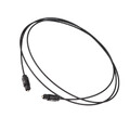 2m Optisches Toslink Kabel Digital Optical Audio Cable mit Metallstecker