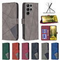 Handy Hülle Für Samsung Galaxy S24 Ultra S23 S22 A55 A54 Leder Flip Case Cover