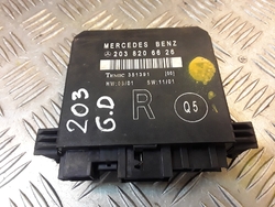 Mercedes C Tür Kontrolle Modul Einheit Hinten Rechts C Klasse W203 A 2038206626