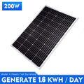 Solarmodul 12V Solarpanel 100W 120W 200W Solarzelle  Monokristallin Photovoltaik