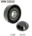 SKF VKM 32242 Umlenk-/Führungsrolle, Keilrippenriemen oben unten für LANCIA