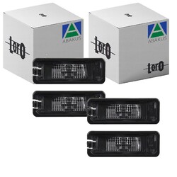 2x ABAKUS LED KENNZEICHENLEUCHTE passend für MAN TGE PORSCHE CAYENNE SEAT ALTEA