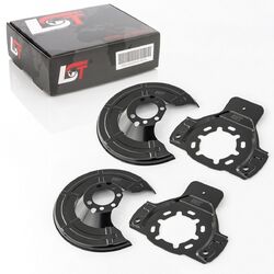 4x Spritzblech Abdeckblech Ankerplatte Bremse Komplett Set für OPEL ASTRA G