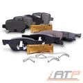 SATZ BREMSBELÄGE BREMSKLÖTZE VORNE + HINTEN FÜR OPEL ASTRA K J67