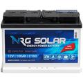 NRG SOLAR 100Ah 12V USV Wohnmobil Antrieb Versorgung Boot Schiff Solar Batterie