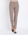 Hose beige 34 Damen Bengalin-Hose mit Biese taupe UVP: 59,99€ G153