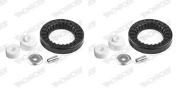2X MONROE FEDERBEINSTÜTZLAGER DOMLAGER HINTEN passend für HYUNDAI SANTA