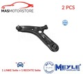 LINKS RECHTS QUERLENKER SATZ MEYLE 37-16 050 0077 2PCS A FÜR HYUNDAI I10 II